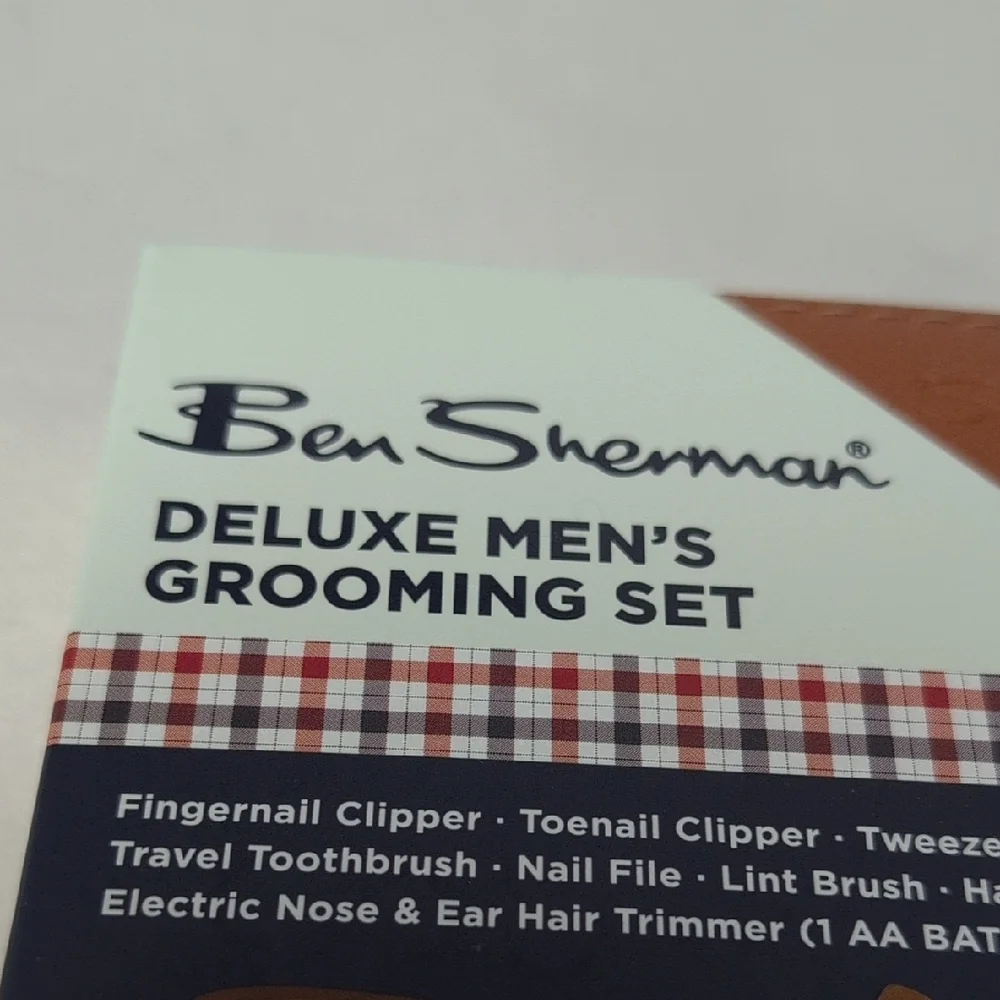 Ben Sherman Deluxe Men's Grooming Set